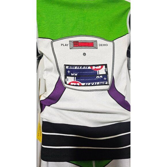 Disney Store Buzz Lightyear Pajamas Boys Size 6 Toy Story Cotton Costume PJ Pals - Picture 3 of 7